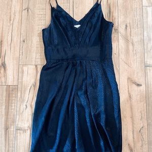 black snake print dress